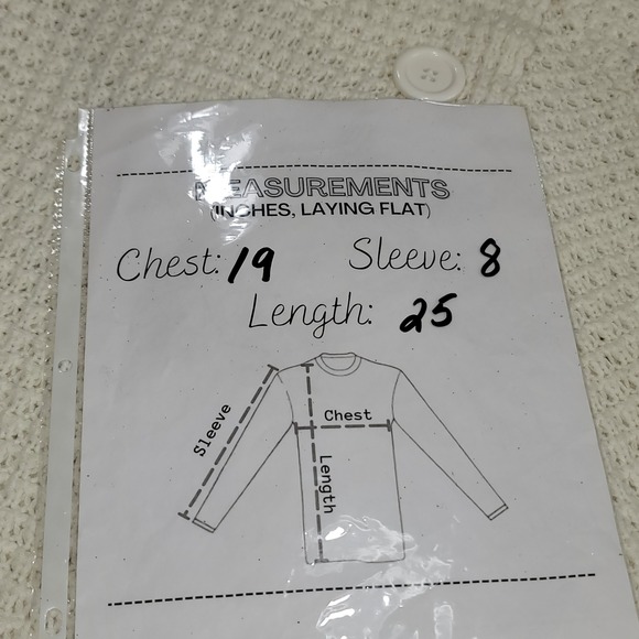 SayWhat Cream Cowl Neck Asymmetrical Button Accent Sweater L Preppy Cottagecore - Picture 7 of 9